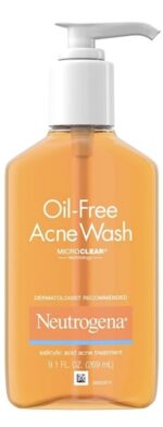 Neutrogena Oil-Free Acne Fighting Facial Cleanser with Salicylic Acid Acne Treatment